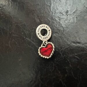 Pandora Daughter Heart Dangle Charm